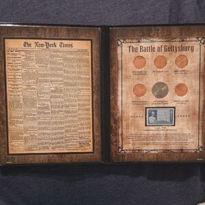 Battle of Gettysburg Coin and Stamp Set